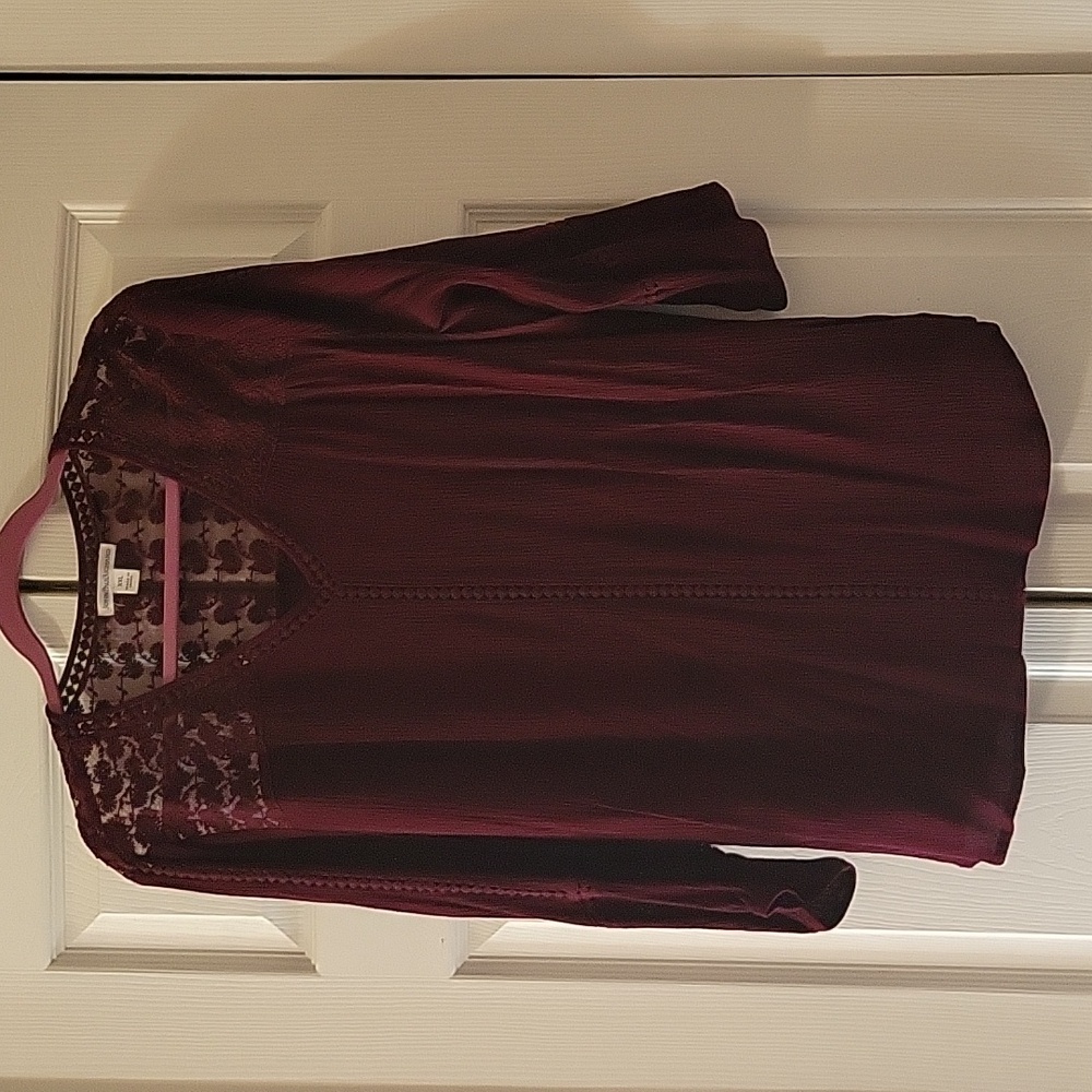Maroon blouse